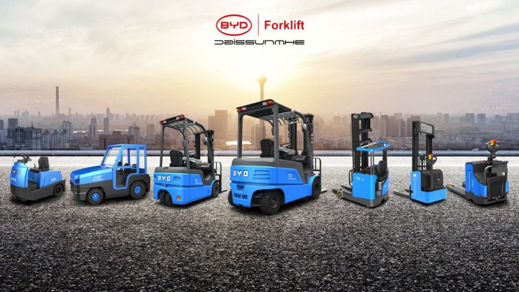 Maximizing Productivity with the Byd Electric Forklift from DaissunMHE